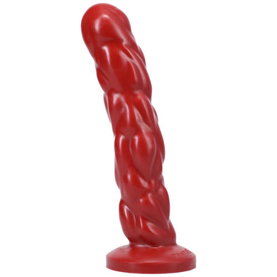 Tantus Paisley 6.5in. Textured Dildo- Ruby