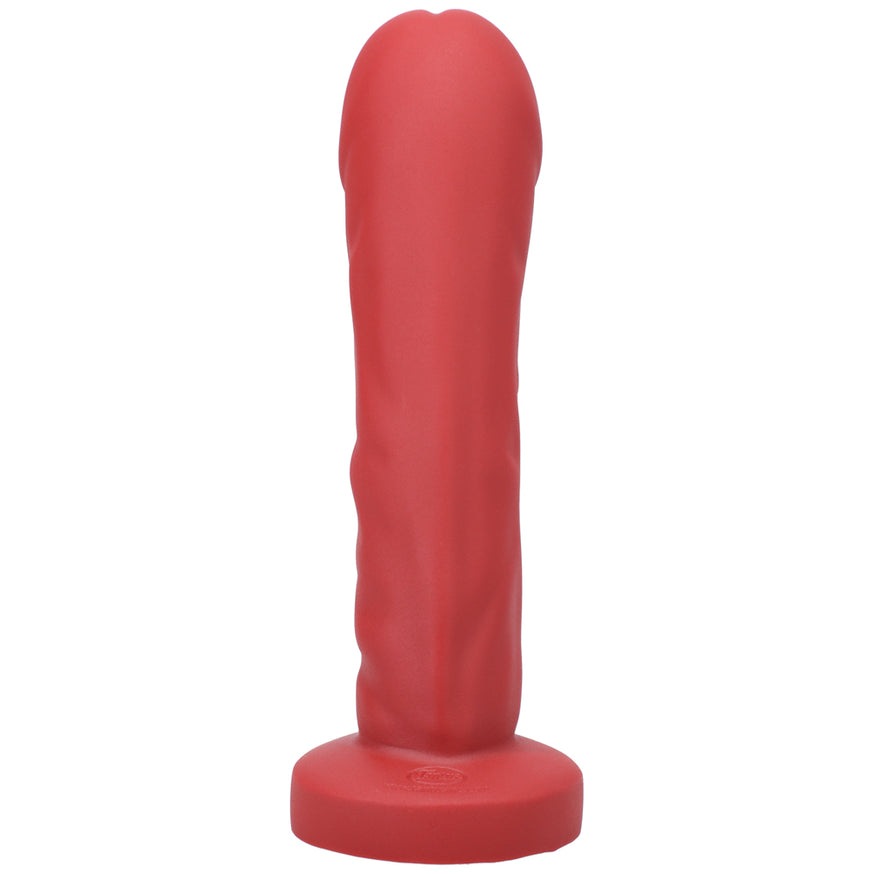 Tantus Grind 6.25in. Dildo True- Blood Red