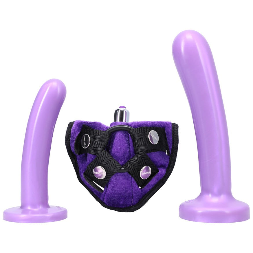 Tantus Bend Over Beginner Strap-On Harness Kit- Lilac