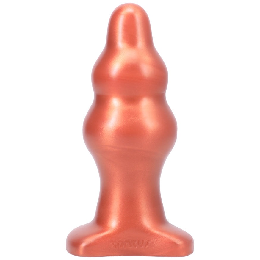 Tantus Severin Medium Super Soft Anal Plug- Copper