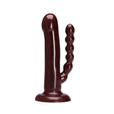 Tantus The DP Double 5in. Dildo- Oxblood