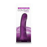 Colours Pleasures 7 in. Vibrating Dildo- Purple