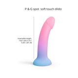 Love to Love Dildolls Utopia 7in. Silicone Dildo Gradient Pastels