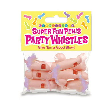 Super Fun Penis Party Whistles 6-Pack