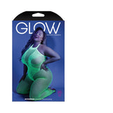 Fantasy Lingerie Glow Moonbeam Crotchless Bodystocking