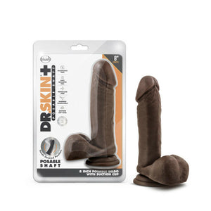 Dr. Skin Plus Realistic 8in. Triple Density Posable Dildo