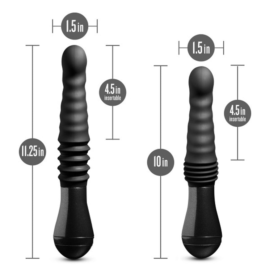 Temptasia Lazarus Rechargeable 10 in. Silicone Thrusting Dildo