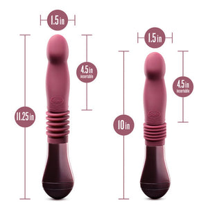 Temptasia Trixie 10 in. Silicone Thrusting Dildo