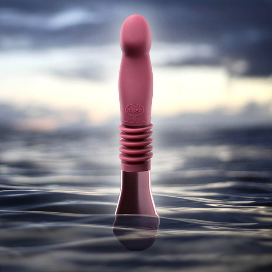 Temptasia Trixie 10 in. Silicone Thrusting Dildo