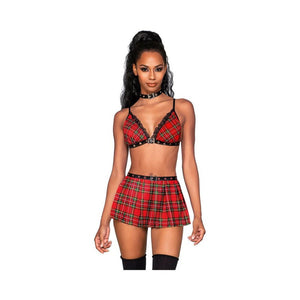 Dreamgirl Three-Piece Schoolgirl-Themed Set Costume