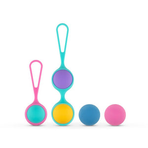 PMV20 Vita Kegel Ball Set- Multicolor