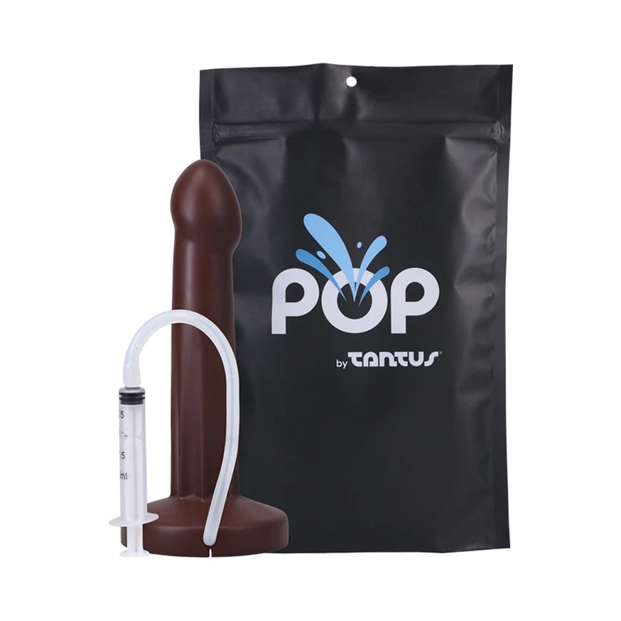 Tantus POP Squirting Dildo- Espresso