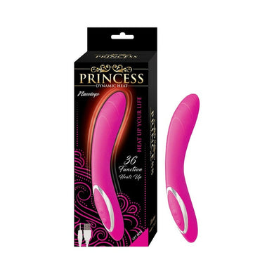 Princess Dynamic Heat G-Spot Vibrator Silicone- Pink