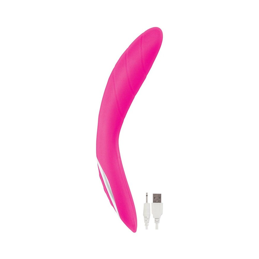 Princess Dynamic Heat G-Spot Vibrator Silicone- Pink