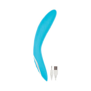 Princess Dynamic Heat G-Spot Vibrator Silicone- Blue