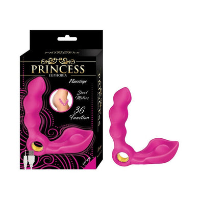 Princess Euphora Dual Stimulator Silicone- Pink