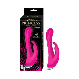 Princess Bunny Tickler Dual Stimulator Silicone- Pink