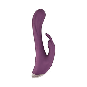 Princess Bunny Tickler Dual Stimulator Silicone- Purple