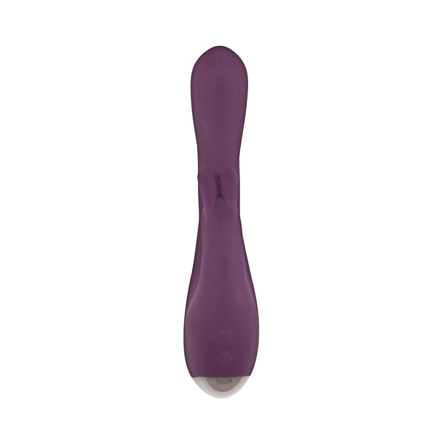 Princess Bunny Tickler Dual Stimulator Silicone- Purple