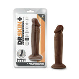 Dr. Skin Plus Realistic 6 in. Triple Density Posable Dildo