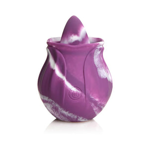 Curve Toys Cum Into Bloom Rose- Purple Twirl