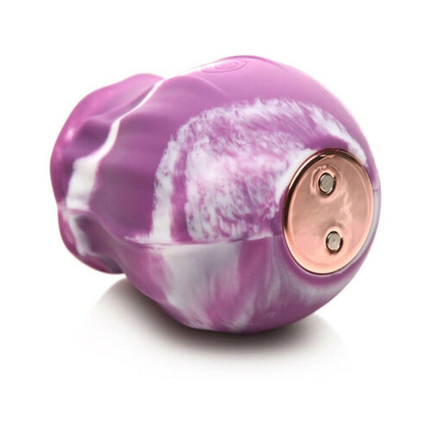 Curve Toys Cum Into Bloom Rose- Purple Twirl