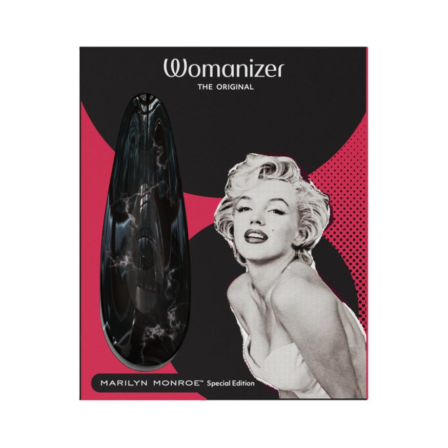 Womanizer x Marilyn Monroe Classic 2 Special Edition- Black Marble