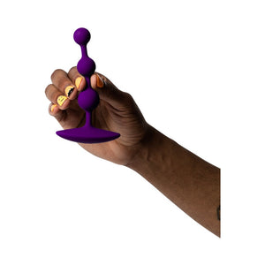 ROMP Amp Silicone Anal Plug- Dark Purple