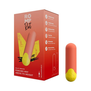 ROMP Riot Bullet Vibrator- Light Orange