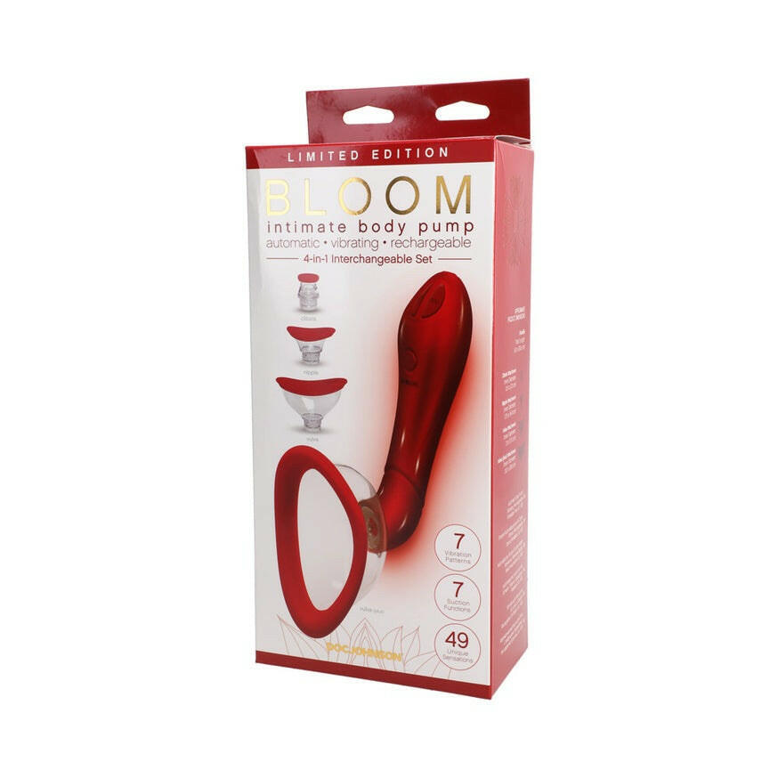 Bloom Intimate Limited Edition Automatic Vibrating Rechargeable 4-In-1