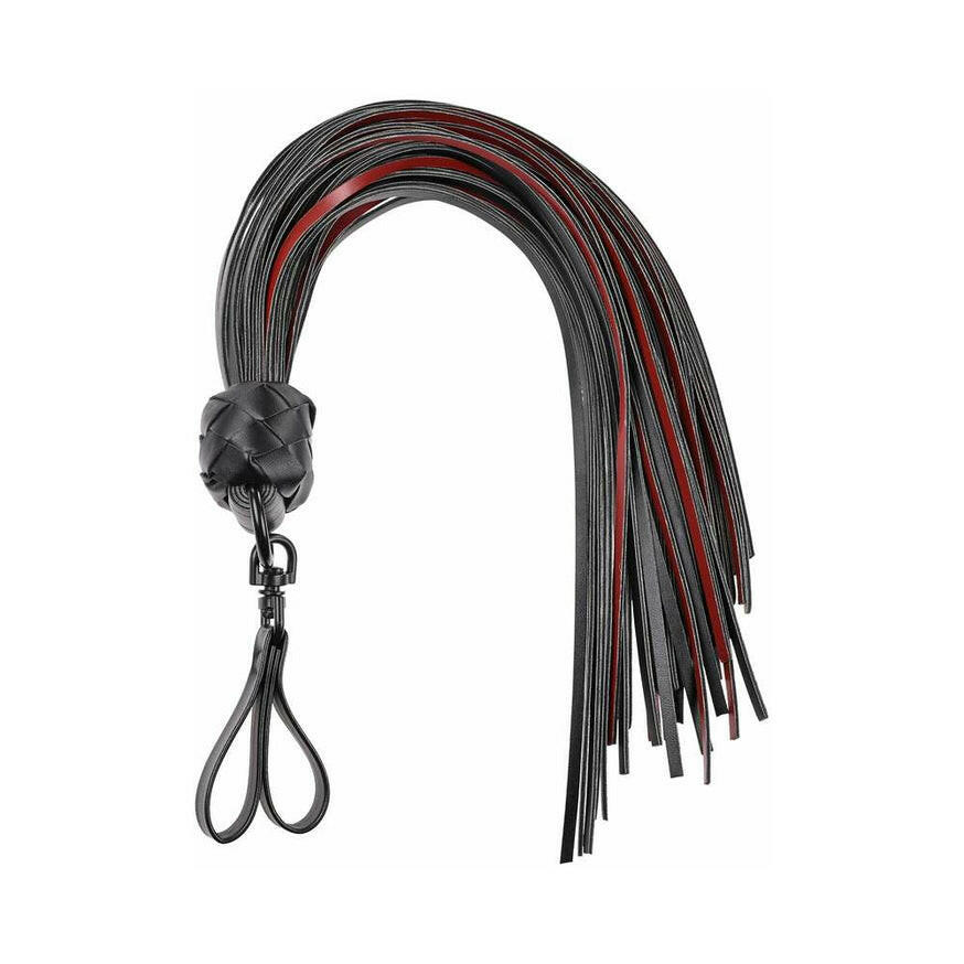 Saffron Finger Flogger with Finger Loop Handle