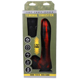 Fort Troff Tendril Thruster Mini Fuck Machine 8.5 in. Thrusting Dildo- Red/Black