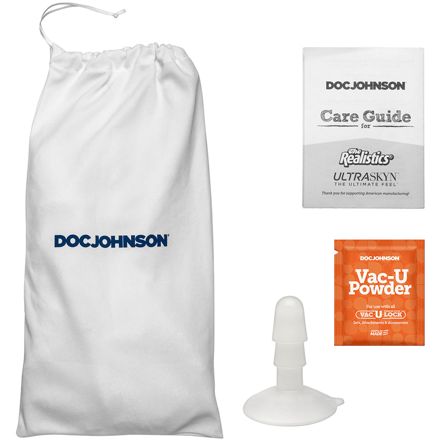 Signature Cocks Quinton James 8 in. Dual-Density Dildo