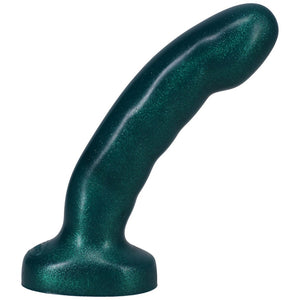 Tantus Acute 5.5 in. Curved Dildo Medium-Firm- Emerald