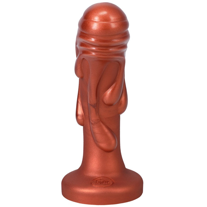 Tantus Magma 7 in. Fantasy Dildo Medium-Firm- Copper