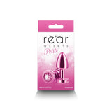 Rear Assets Metal Anal Plug- Pink