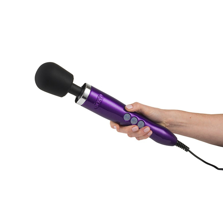 Doxy Die Cast Wand Vibrator- Purple