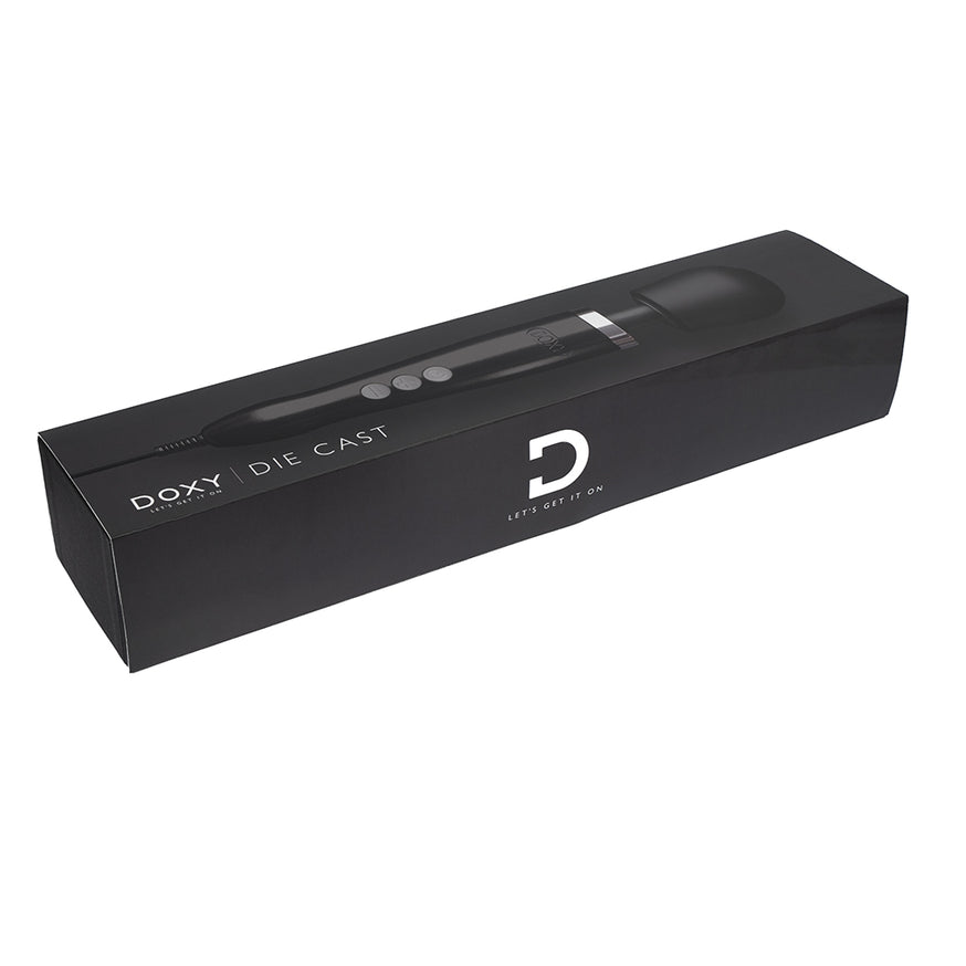 Doxy Die Cast Wand Vibrator- Black