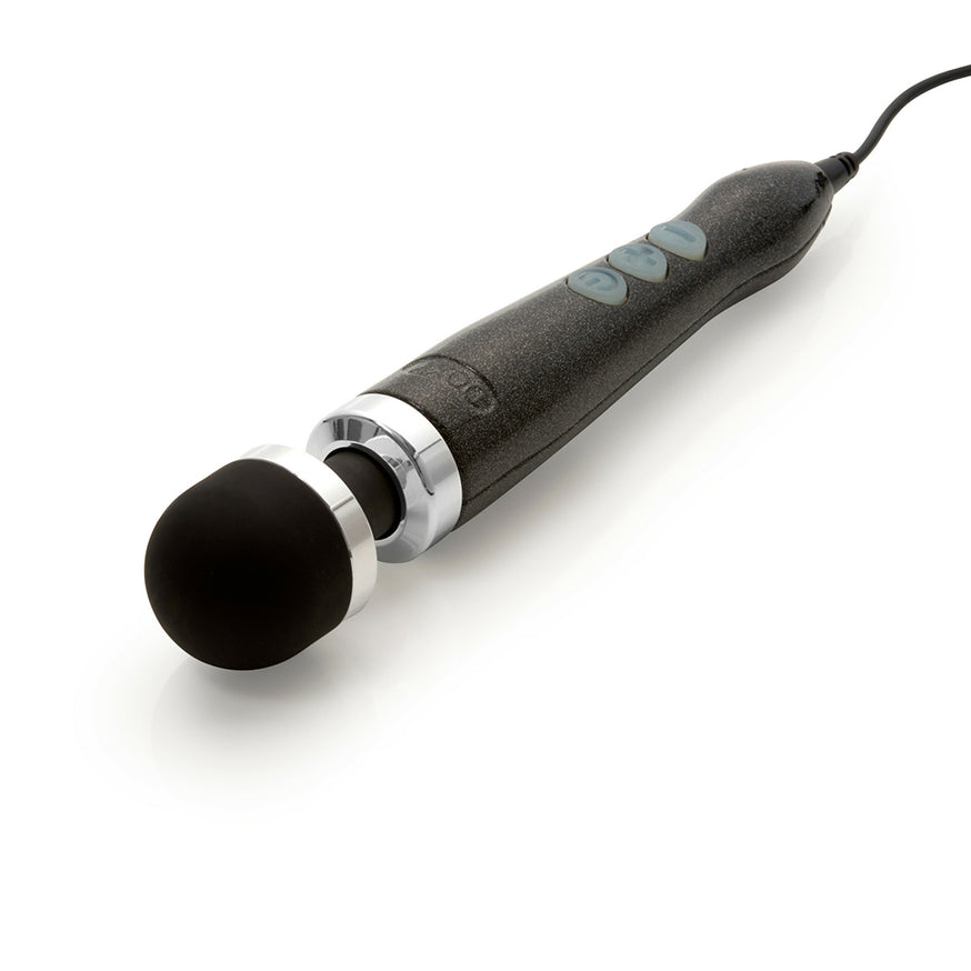 Doxy Die Cast 3 Compact Wand Vibrator- Disco Black