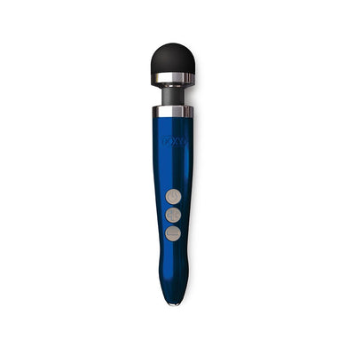 Doxy Die Cast 3R Rechargeable Compact Wand Vibrator- Blue Flame