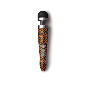 Doxy Die Cast 3R Rechargeable Compact Wand Vibrator- Tiger