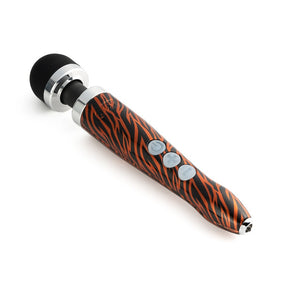 Doxy Die Cast 3R Rechargeable Compact Wand Vibrator- Tiger