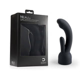 Doxy 3 Silicone Rabbit Wand Attachment- Black