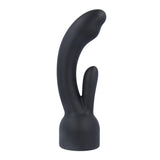 Doxy 3 Silicone Rabbit Wand Attachment- Black