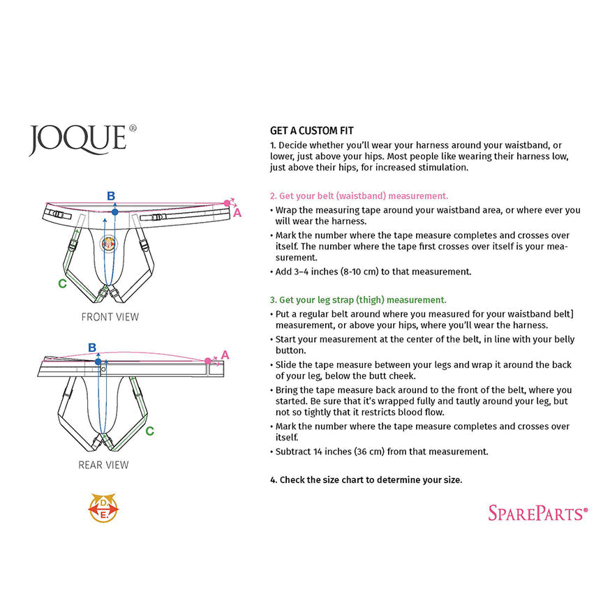 SpareParts Joque Double Strap Harness- Purple