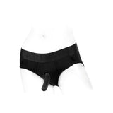 SpareParts Tomboi Rayon Briefs Harness- Black