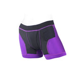 SpareParts Tomboii Nylon Boxer Briefs Harness- Purple/Black