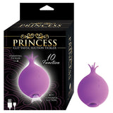 Princess Clit-Tastic Suction Tickler Rechargeable Silicone Vibrator- Lavender