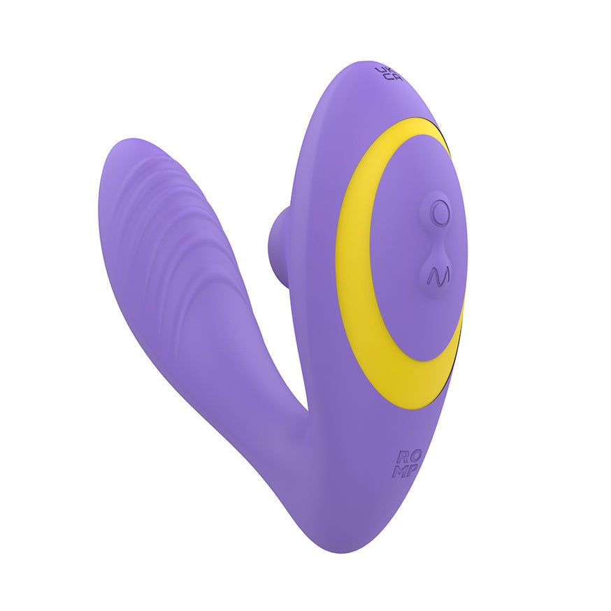 ROMP Reverb Clitoral and G-Spot Stimulator- Purple