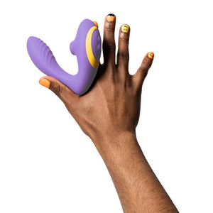 ROMP Reverb Clitoral and G-Spot Stimulator- Purple